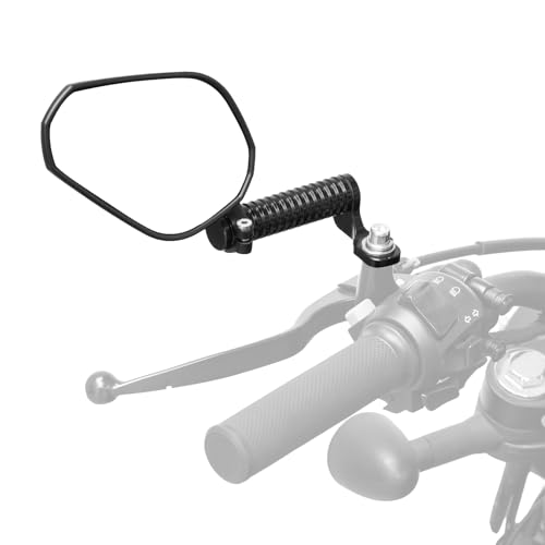 Espejos KEMIMOTO homologados con CNC extensión para moto cruiser