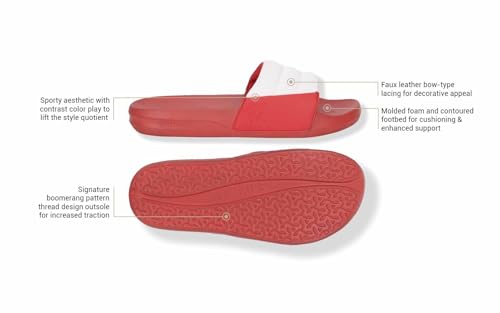 Image of Neeman's Squooshy Slides for Women | Cushioned & Comfortable Flip Flops for Women | Everyday Comfort, Flexible and Breathable | Black /Black UK4