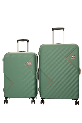 Image of American Tourister Kamiliant 3 Pc Set 55 Cms, 68 Cms & 79 Cms Small, Medium & Large Polypropylene (PP) Hard Sided 8 Spinner Wheels Luggage /Trolley Bag with Number Lock,Multi Color (Slate Grey)