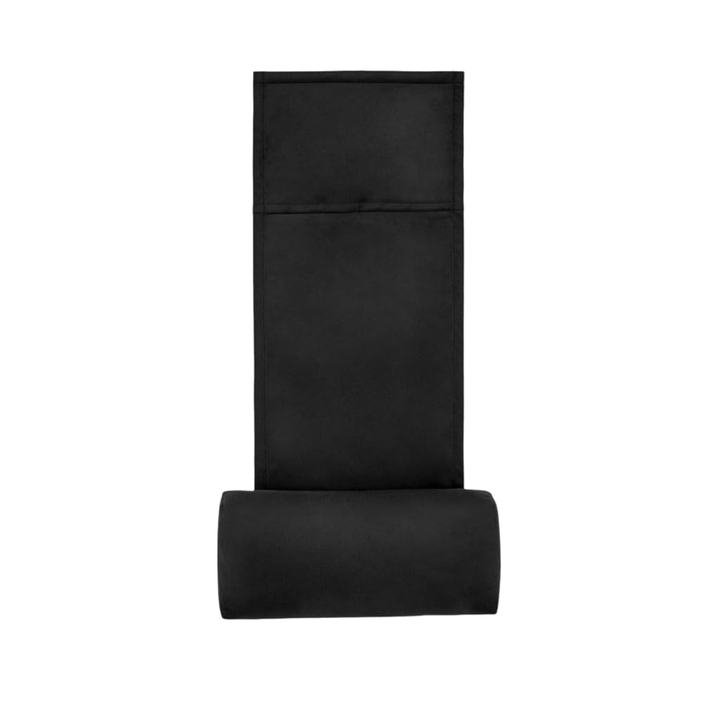 CTRLZS Adjustable for Recliner Pillow, for Headrest, Soft Velvet Non-Slip Head Neck Pillow for Recliner Chair Black