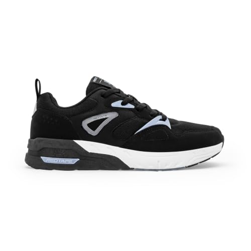 Image of Red Tape Men's Sneakers White Grey Pu Mesh Round Lace-Up