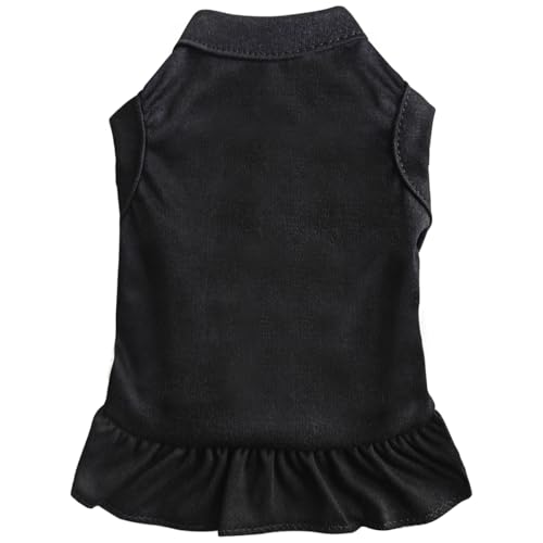 Dog Skirt Shirts Puppy Dresses for Small Pet Girls Clothes Doggy Apparel Comfortable Summer Wear Outfits for Medium Kitty Cats Cotton Tops(Dress, X-Large)