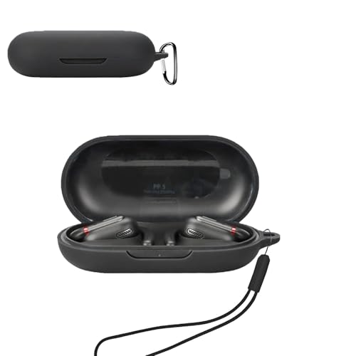 For Anker Soundcore V30i �P�[�X �J�o�[ �i�J���r�i�t��+�X�g���b�v�t�� �j �����h�~ �L�Y�h�~ �ϏՌ� �����[�d�\ �h�� �h�o Anker Soundcore V30i �p �P�[�X �J�o�[�i�u���b�N�j