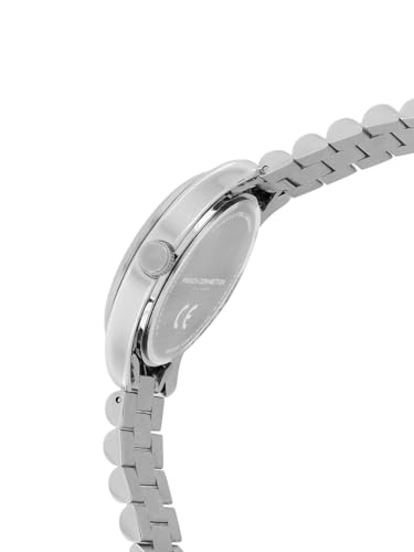 Image of French Connection Sol Dated Green Round Dial Stainless Steel Strap | Casual | Premium | Designed Feature Wrist Watch for Men - FCH14NSM