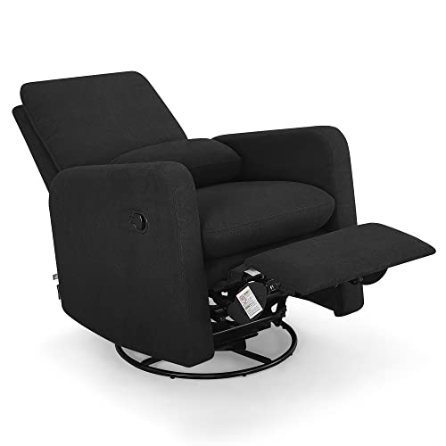 Sillón reclinable moderno negro miniatura 6