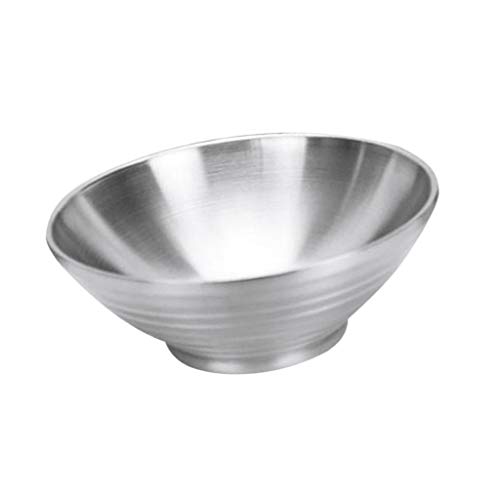 Tigela de metal para sopa/macarrão da Homozy para salada/cereal / - 20 cm