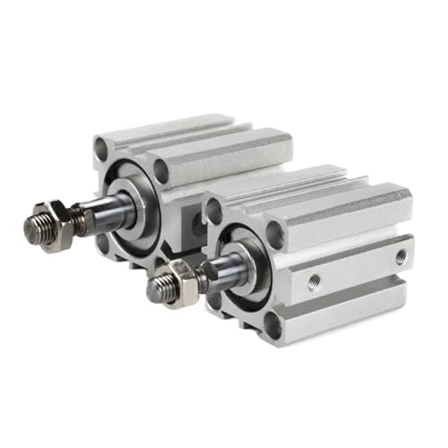 Cylindre pneumatique SDA63 alésage 63mm course 5mm à 100mm avec détection CS1-J