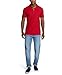 Nautica Men's Stainably Crafted Slim Fit Performance Deck Polo, Nautica Red, Small