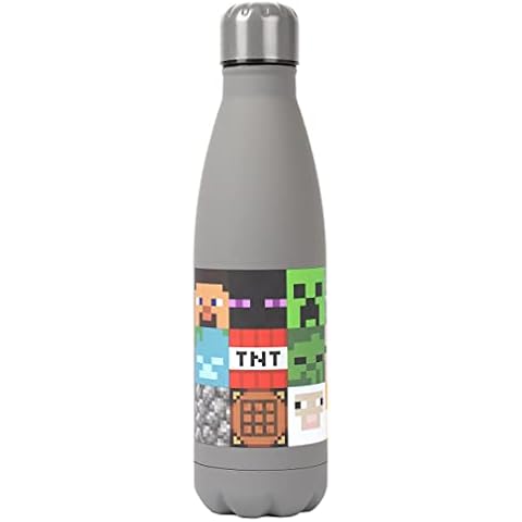 Minecraft - Botella de agua de acero inoxidable Cover