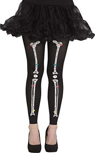 Photo de Fun World Poncho pour adulte Day of The Dead (modèle standard)