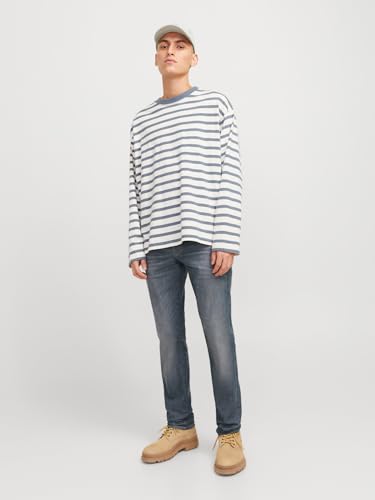 Jean Gris JACK & JONES JJIGLENN Solution Style pour Silhouette Élancée