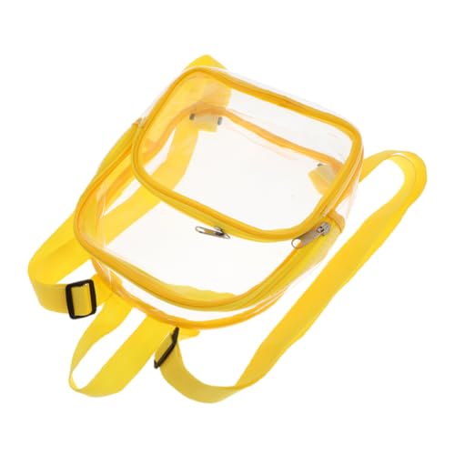 GALPADA Clear Transparent for Concerts Festivals Sports and Travel Spacious Design with Straps for Comfortable Wear and Easy Storage