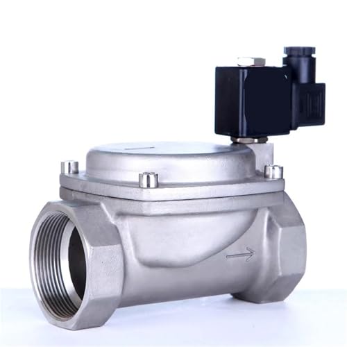 Électrovanne haute pression G2 inox 12VDC avec joint Viton NC - 2