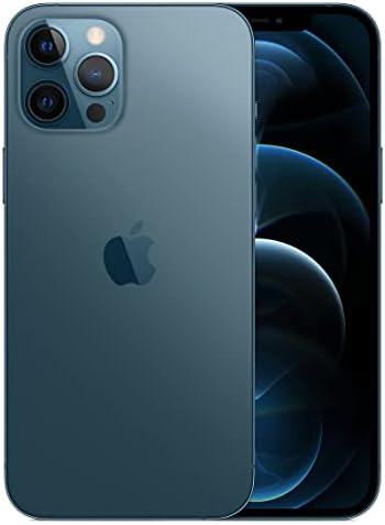 Apple iPhone 12 Pro, 128GB, Pacific Blue - Unlocked (Renewed) - 1