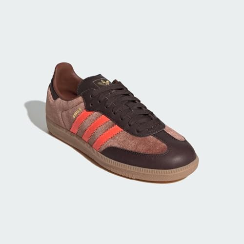 Image of adidas Samba OG Women's Shoes, Preloved Brown /Dark Brown /Gum, Size 10