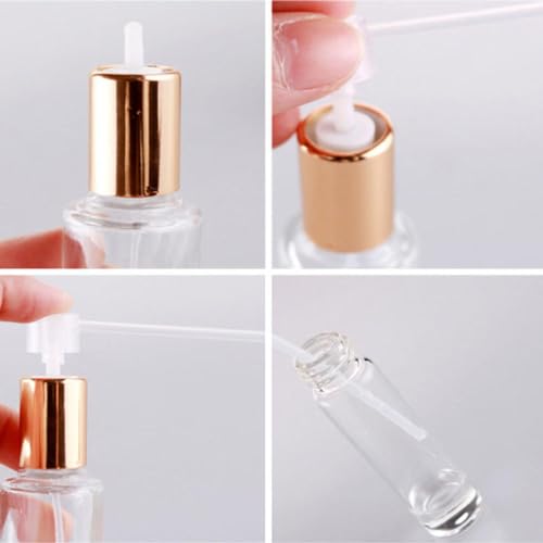 Image of 10pcs Perfume Refill Pump, Cosmetic Dispenser Pump Transfer Tool for Travel Refillable Perfume Atomizer Spray Bottle
