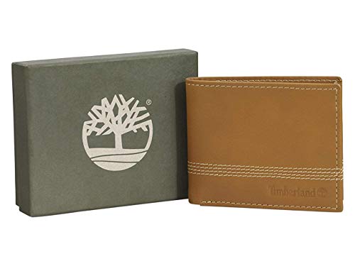 Timberland Cloudy Quad Billfold Tan One Size3