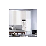 beige Madecostore - Panel japonés tamizante liso suave, inspiración beis, 60 x 300 cm