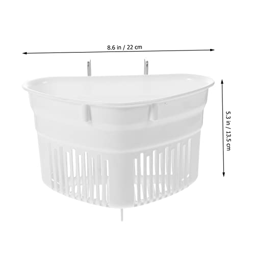 Colador para fregadero de cocina Mikinona blanco miniatura 5