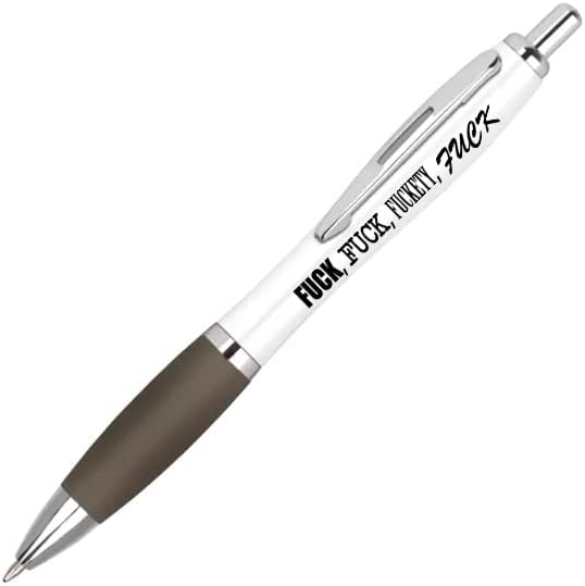 Cheeky Chops Funny Pen, Rude Pen, Offensive Pen, Novelty Pen - Pen for him, Pen for her F*ckity F*ck - PEN36