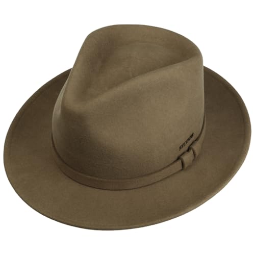Stetson Fedora Soft Felt in Feltro di Lana