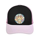 [BAKYAR] メッシュキャップ 妖怪ウォッチ 帽子 野球帽 通気性 おしゃれ カジュアル 軽量 調節可能 日焼け防止 紫外線対策 男女兼用 アウトドア スポーツ 釣り 登山