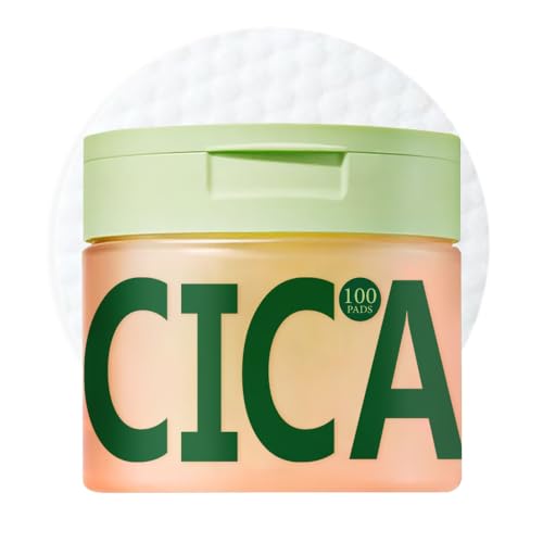 Pads à la Centella Asiatica disques exfoliants et hydratants visage soin quotidien peau 100 pcs