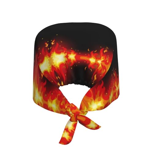 Image of Adjustable Working Cap Breathable Unisex Women Men Elastic Bandage Tie Back Hats Scrub Nursing Doctor Surgeon Cap
