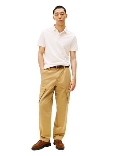 Tommy Hilfiger Men's Short Sleeve Casual Polo Shirts in Regular Fit with Hidden Placket Design3