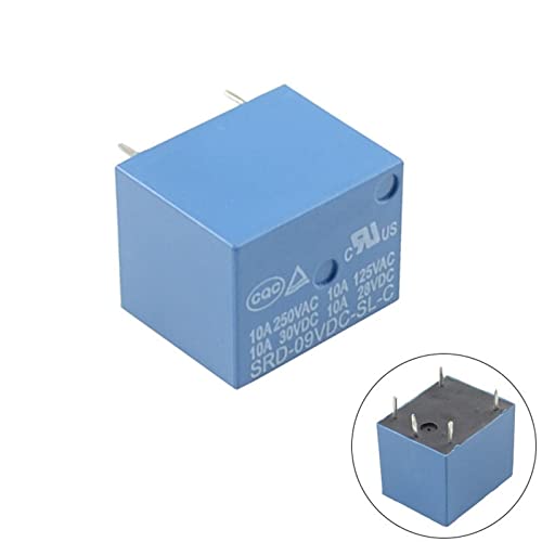 Relé SRD-24VDC-SL-C con conmutación estable de 5 pines para automatización segura 3