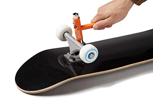[Ccs] Skateboard Tool - All In One T Tool, Metal T Tool W/Grip File, Or Y Tool W/Rethreader (Orange) #TOP3