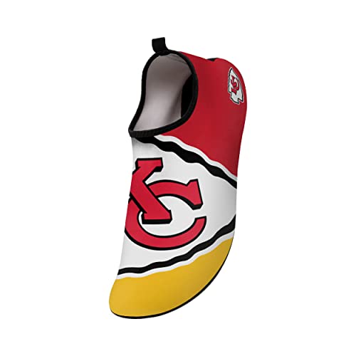 Image of FOCO NFL Mens Nflteam Logo Barefoot Beach Pool Quick-Dry Aqua Yoga Water Shoes