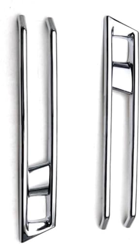 フォグランプハウジンググリル と互換性のある日産 セレナ C28 2023 フロントバンパーグリル用フォグランプカバー