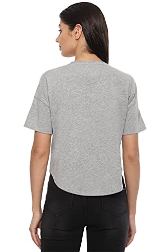 Image of Van Heusen Women's Solid Regular Fit T-Shirt