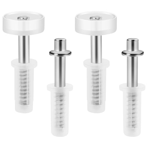 AUUTI 4 Pcs Fold Door Top Pivot and Guide Wheel - Bifold Repair Kit
