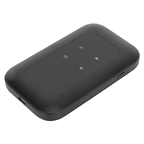Image of Portable 4G Wireless LTE Router LED Smart Screen 150Mbps Download SIM Card Slot 10 Devices Share for Phone Laptop Tablet 2100mAh Battery