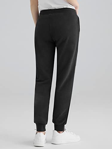 Weintee Women's Petite Joggers Cotton Sweatpants with Pockets3