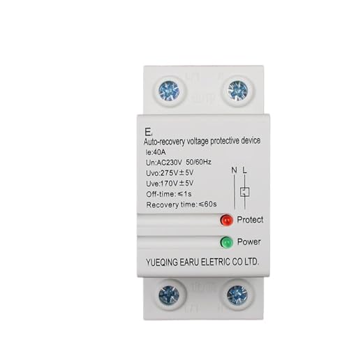 Surtension et sous-tension gérées par relais automatique 40A 220V