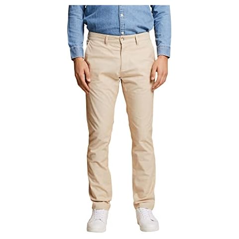 ESPRIT Men's Light Beige Chino Trousers Cover