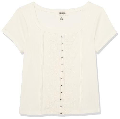 Speechless Girls' Corset Rib Top