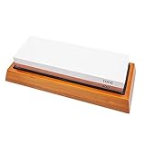 Kezuriki Premium Whetstone Knife Sharpener - 2 Side Grit 1000/6000 Knife Sharpening Wet Stone Kit w/
