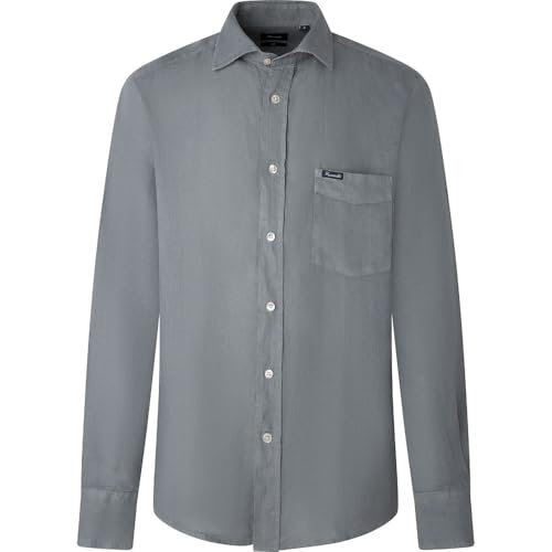 Chemise Façonnable Cl Sprd Gdlin homme manches longues slim bleu marine taille S