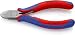 Produktbild KNIPEX Seitenschneider für Kunststoff mit Mehrkomponenten-Hüllen 125 mm, 72 02 125