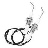 Gadpiparty 2 Stück Grillanzünder Ersatz Zündnadel aus Keramik M10X1 für Gasgrills Herde und Kamine Hitzebeständig und Präzise für Effiziente Brennerzündung