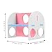 Happyyami Maze Circle Toy for Guinea Pig Hideout for Animals Cage Pet Tunnel Exercise Features for Hamsters Mice Rabbits Chinchillas