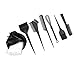 FRCOLOR 24pcs Hair Dyeing Tools for Beauty Salon Professional Barbershop Hair Dyeing Set Easy to Handle