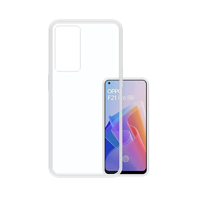 The Little Shop Silicone Back Case Cover For Oppo F21 Pro 5G ||Crystal Clear Transparent Case || Shockproof || Full Protection (B0BGBB56P9) Amazon Price History, Amazon Price Tracker