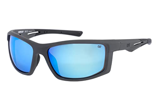 Caterpillar Men's Cts-8015 Wrap Sunglasses