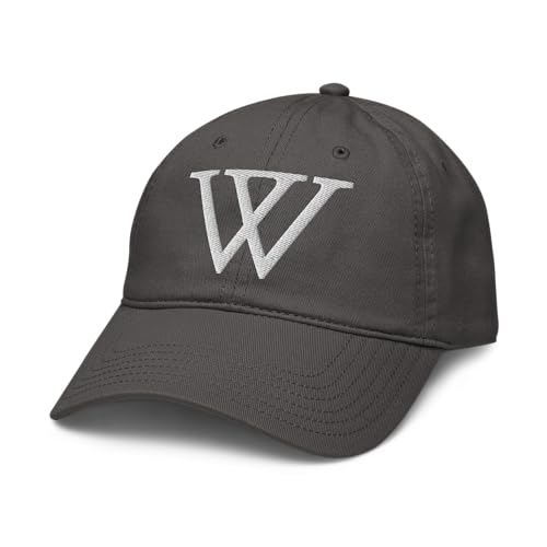 Gorra ajustable oficial Wellesley College gris miniatura 1