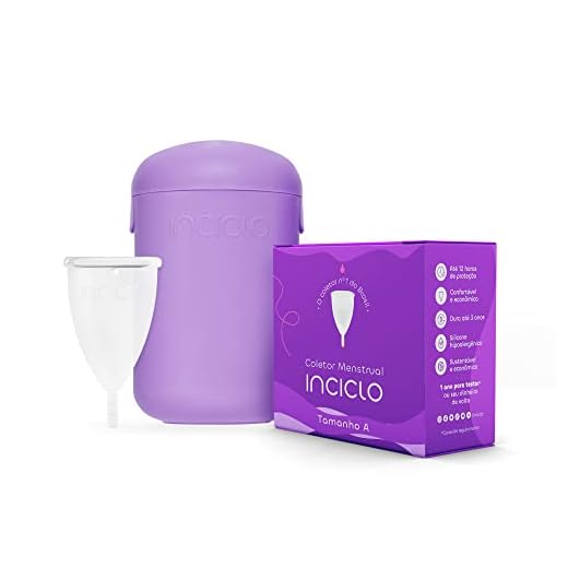 Coletor Menstrual Inciclo + Cápsula Esterilizadora Lavanda (A (a partir de 30 anos ou com filhos))